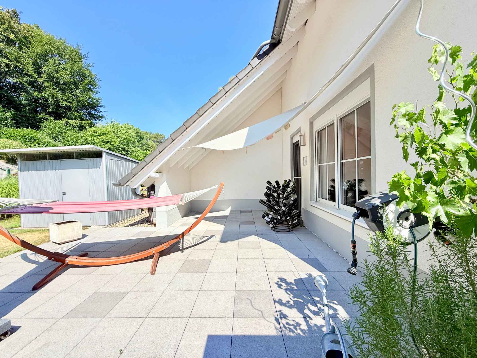 Terrassenbereich überdacht